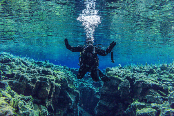 Deep underwater